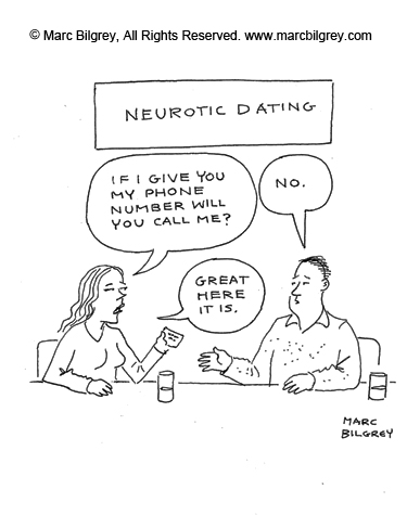 neurotic dating