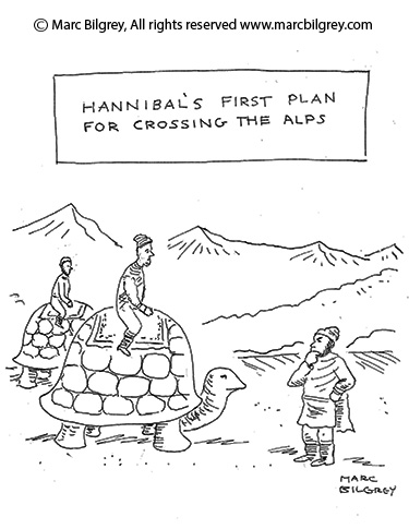 hannibals first plan