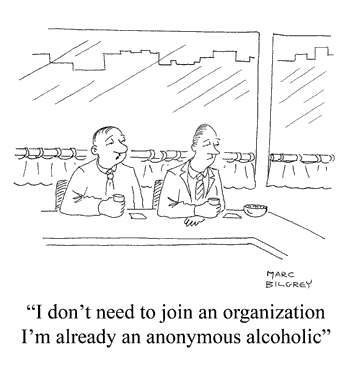 Anonymous alcoholic