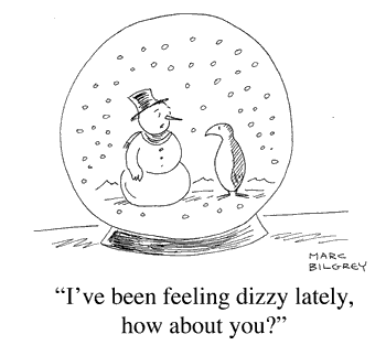 I've been feeling dizzy lately, how about you?